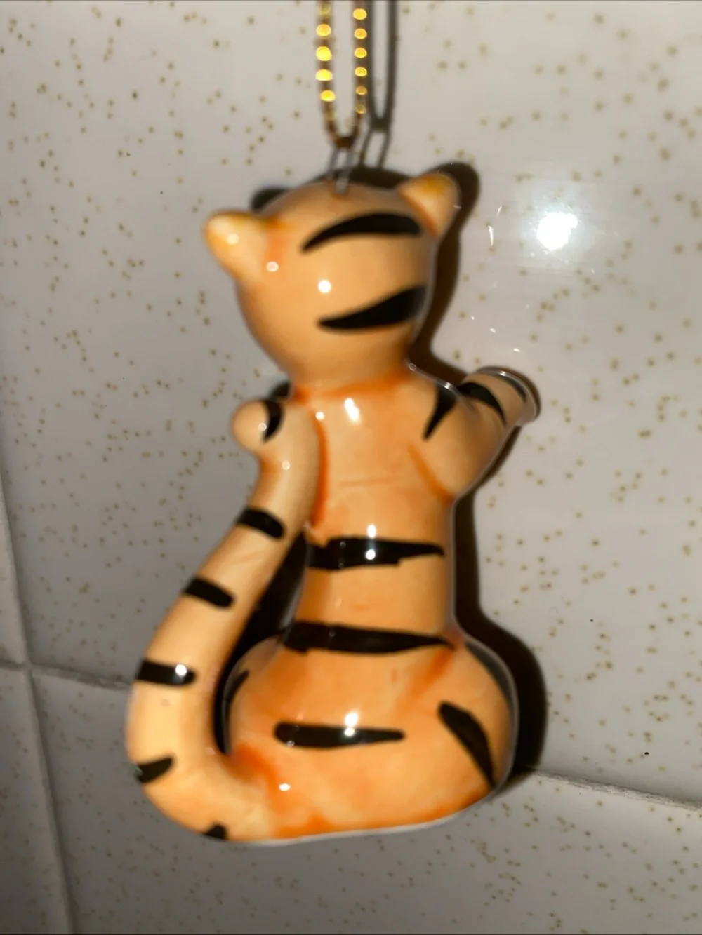 Vintage‎ Disney Japan Tigger Ceramic Figure Ornament Winnie The Pooh Collectible